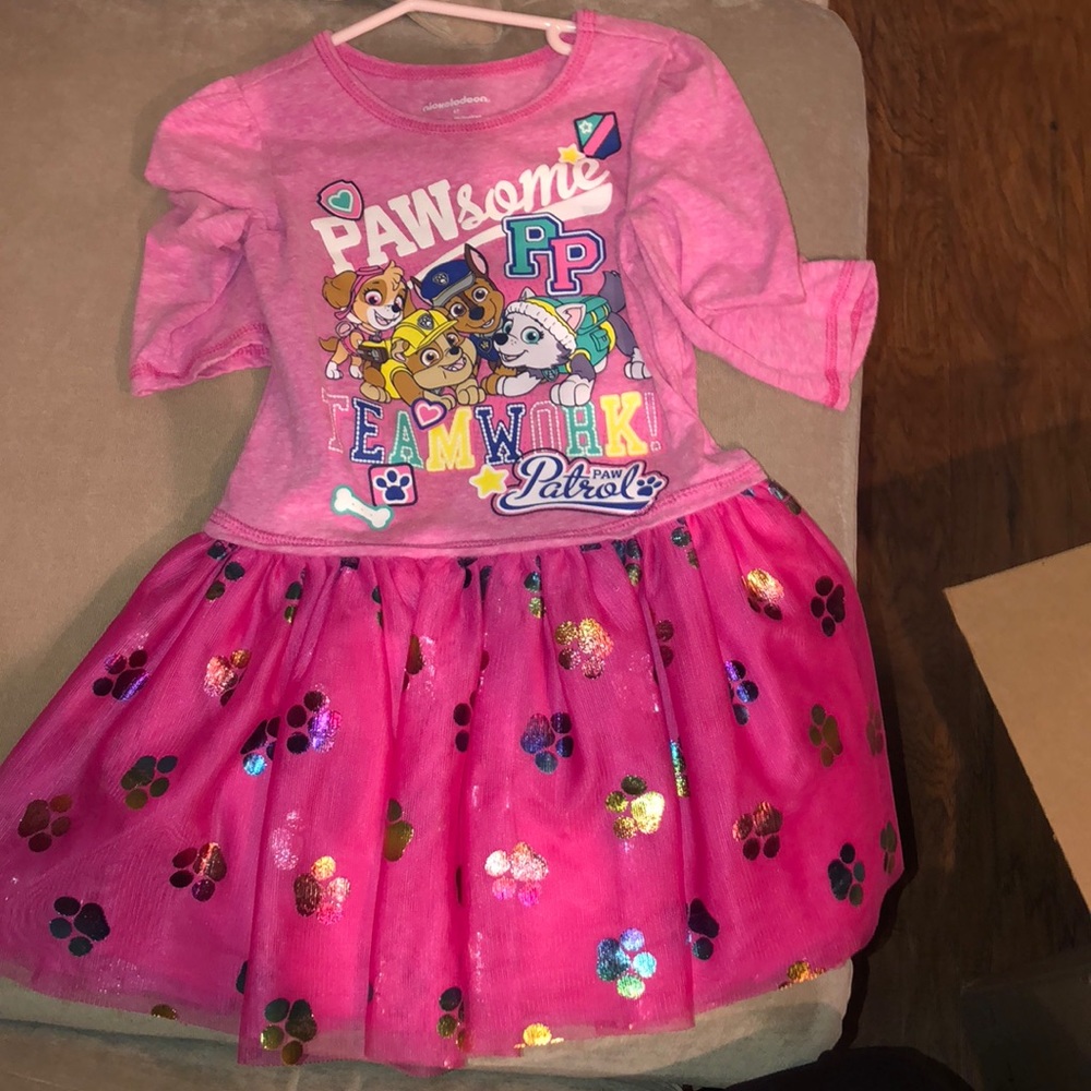 Paw Patrol tutu dress